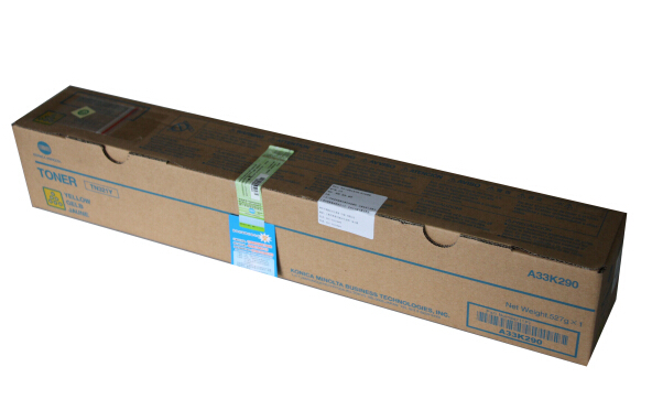 柯尼卡美能達C224e原裝碳粉 黃色 柯尼卡美能達C224e原裝碳粉 黃色