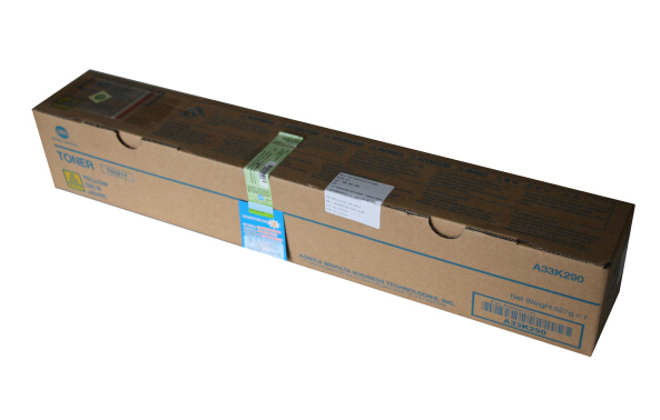 柯尼卡美能達C224e原裝碳粉 黃色 柯尼卡美能達C224e原裝碳粉 黃色