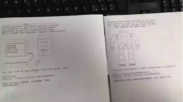 第一個版本打印出來的消息